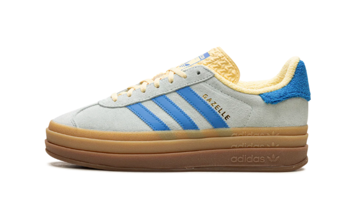 Adidas Gazelle Bold "Almost Blue Yellow"