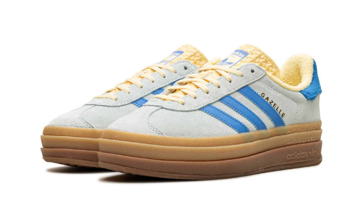Adidas Gazelle Bold "Almost Blue Yellow"