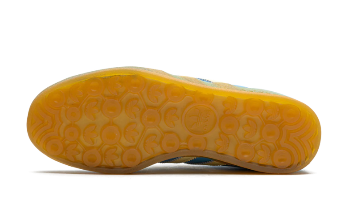 Adidas Gazelle Indoor "Semi Blue Burst Almost Yellow"