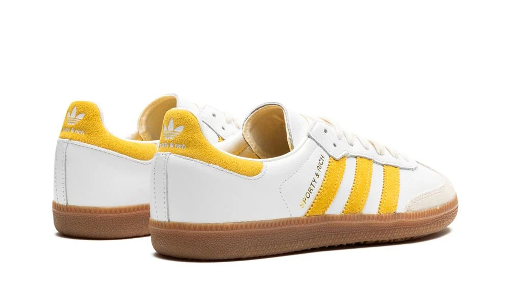 Adidas Samba OG "SPORTY & RICH - White Bold Gold"