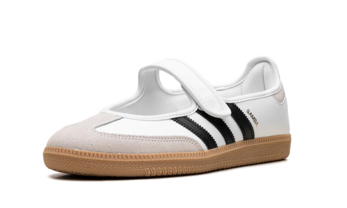 Adidas Samba Jane white and Black