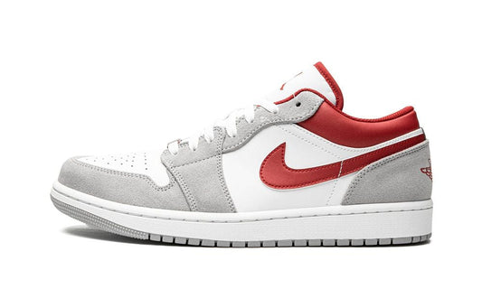 Air Jordan 1 Low Light Smoke Grey Gym Red