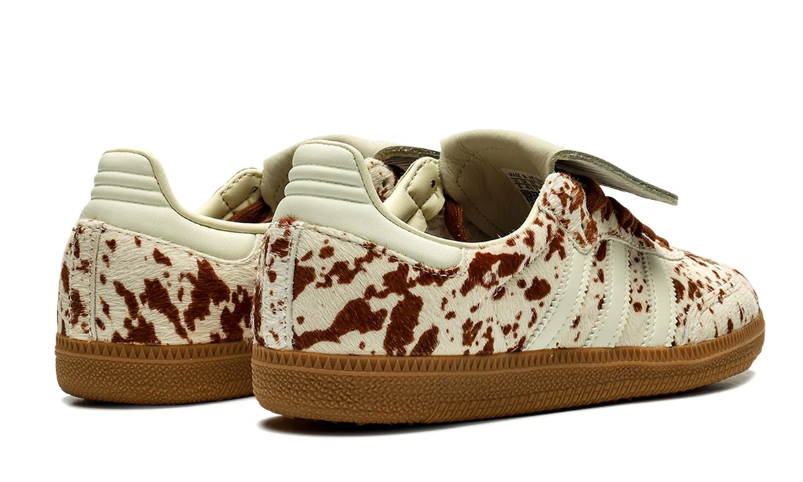Adidas Samba LT Cow Print White