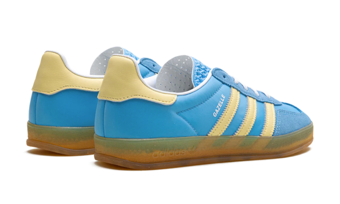 Adidas Gazelle Indoor "Semi Blue Burst Almost Yellow"