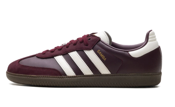 Adidas Samba "Maroon Off White Gum"