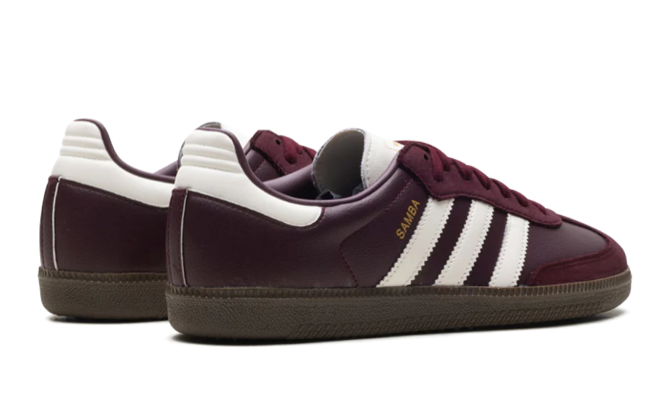 Adidas Samba "Maroon Off White Gum"