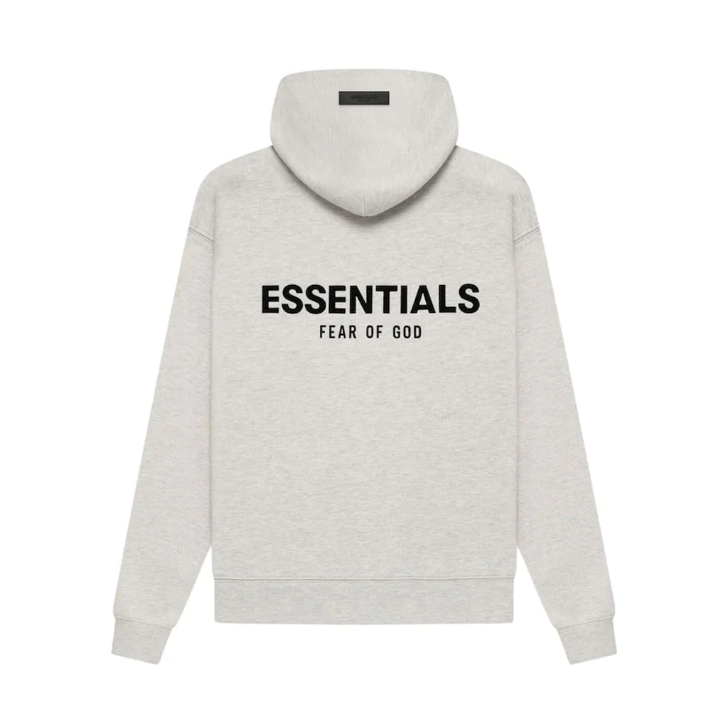 Fear of God Essentials Hoodie 'Light Oatmeal' (SS22)